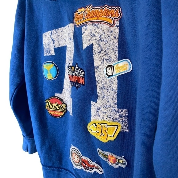 Disney Walt Disney World Cars themed full-zip hoodie Lightning McQueen Jacket - Picture 6 of 10